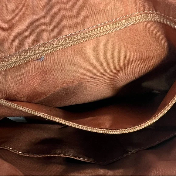 Fossil Black Leather Crossbody Purse Brown Cowhide Leather - Picture 14 of 16